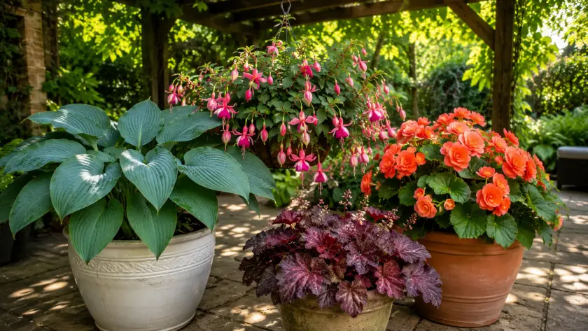 Shade-Loving Plants for Outdoor: Complete Guide to Plants That Thrive Without Full Sun 3 Shade Loving Plants for Containers