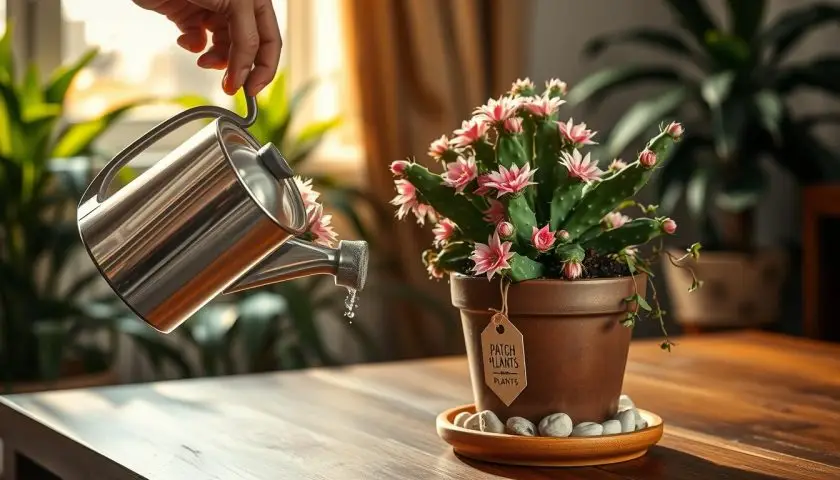 christmas cactus care in bloom christmas cactus care in bloom with watering and bright indoor light