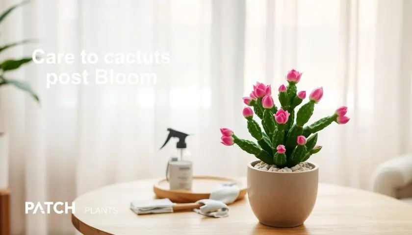 christmas cactus post bloom care christmas cactus post bloom care after flowers fade indoors