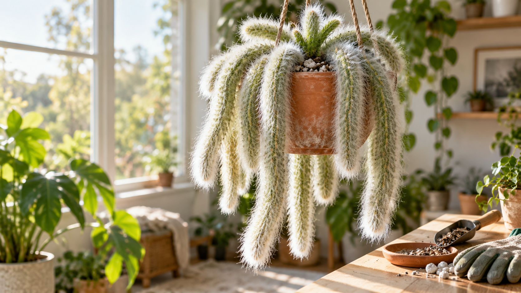 Monkey Tail Cactus: 11 Easy Growing & Care Tips 1 Monkey Tail Cactus: 11 Easy Growing & Care Tips